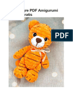 Felpa Tigre PDF Amigurumi Patron Gratis