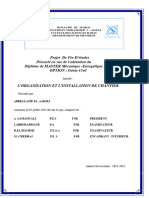 Organisation de Chantier