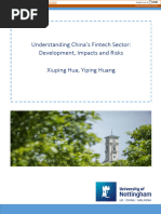 Understanding China's Fintech Sector: Development, Impacts and Risks Xiuping Hua, Yiping Huang