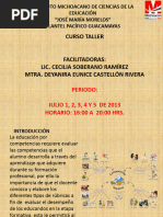 Curso Taller Diseño y Elaboración de Rúbricas