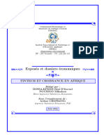 D.E.fintech Et Croissance en Afrique Groupe12. ISE1.Math