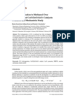 Co2 Hydrogenation To Methanol Over LA2O3-promoted