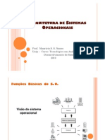 Arquitetura de Sistemas Operacionais - Parte1