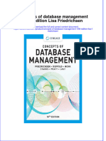 Full Download Concepts of Database Management 10th Edition Lisa Friedrichsen File PDF All Chapter On 2024