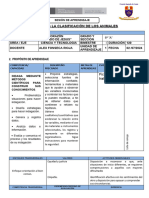 Sesion de Aprendizaje de Ciencia y Tecnologia S17 - 02 de Julio Del 2024