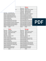 Jadwal Yohanes