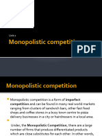 Monopolistic Competition