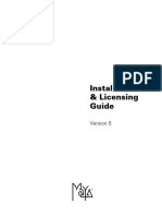 Install Maya5