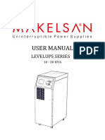 Makelsan Ups Levelups 10 20 Kva User Manual en