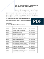 Decisão Da Comissão Do Processo Seletivo Simplificado Da SDR - Opção Vagas Reservadas - Candidatos Negros