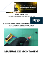 Manual Mini Testador de Optoacoplador - 240624 - 100220