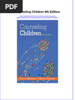 Counseling Children 9th Edition Full Chapter Instant Download