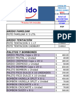 Precios Grido Junio21