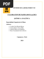 Informe de Laboratorio N 03