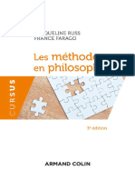 Les Méthodes en Philosophie-Armand Colin (2016)