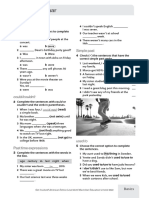 GIAE L2A Grammar Basics U2