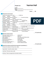 Course 13 Use of English Test