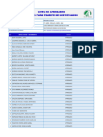 Lista de Aptos Primeros Auxilios