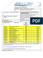 Full-Time 4-Year Undergraduate Degrees - Minor Programmes