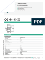 Capacitive Sensor CCN15-30GS60-E0: Dimensions