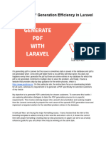 Enhance PDF Generation Efficiency in Laravel Blog-2024