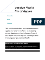 10 Impressive Health Benefits of Apples