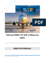 Fs2crew Msfs PMDG 737 Sop2 Main Ops