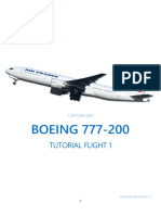 BOEING 777-200: Tutorial Flight 1