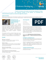 SMS Real Time UT Wall Thickness Monitoring - Wireless