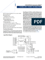 Infineon-CY62167EV30 MoBL 16-Mbit (1M X 16 2M X 8) Static RAM-DataSheet-v18 00-EN