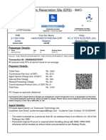 Electronic Reservation Slip (ERS) : 2115817058 14650/saryuyamuna Exp Ac 2 Tier Sleeper (2A)