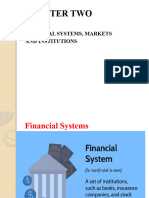 Reif Chapter Two Financial Systems, Markets & Institutions