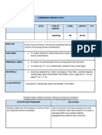 CELTA Lesson Plan: Speaking