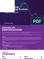 EMEA SkillUp! Certification Portfolio