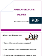 Grupos e Equipes