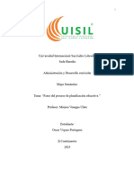 Tarea 4, BAS-17 Mapa Semántico, Fases Del PLaneamiento Educativo