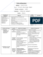 Fiche 1 - Circuit Éléctrique Simple