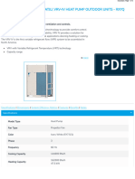 Rxyq144tatju VRV Ivheatpumpoutdoorunits Rxyqseries