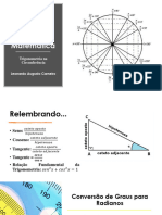 Matemática - Trigonometria Na Circunferência