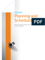 10 - Epicor Planning and Scheduling Suite - EN