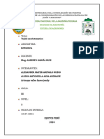 Trabajo de Botanica, informe-UNAP Tercer Semestre