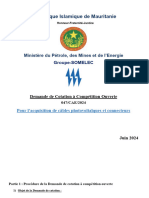 毛里塔尼亚DCCO 047-CAE-2024 Acquisition Du Câble Photovoltaïque Et Connecteurs