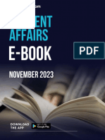 Current Affairs Monthly Capsule - November 2023