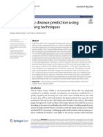 Chronic Kidney Disease Prediction Using Machine Learning Techniques