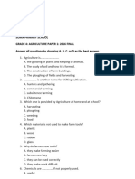 Grade 4 Agriculture Paper1