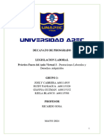 Práctica Fuera Del Aula Virtual 2 - Prestaciones Laborales y Derechos Adquiridos