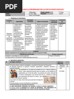 1 Sesion de Aprendizaje Inecuaciones Lineales