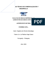 ANTEPROYECTO DE TESIS - Angelica de Oliveira Salvadego