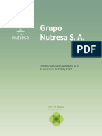 Grupo Nutresa Estados Financieros Separados 2023