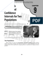 Hypothesis Testing Confidence Interval